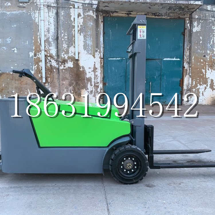 张掖市小型电动叉车1吨2吨步行站驾式电瓶堆高充电装卸车液压升降车铲车